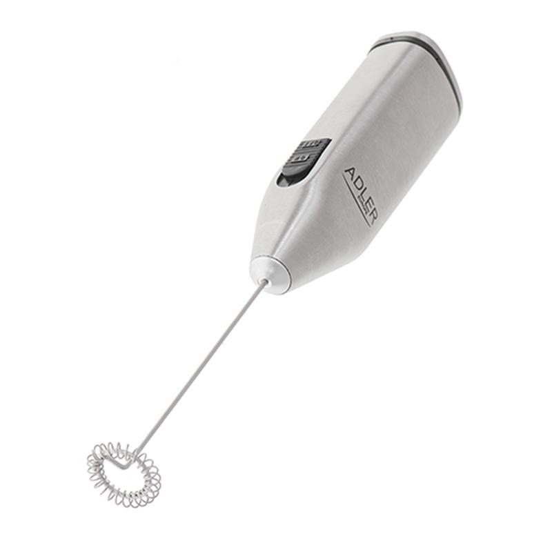 Adler AD 4500 Milk Frother With Stand Grey