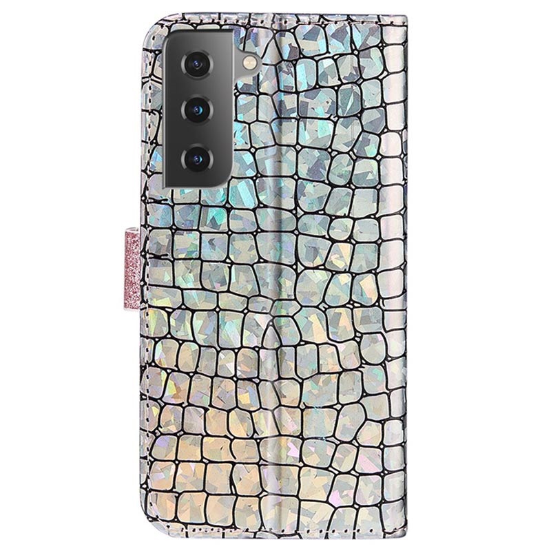 Croco Bling Samsung Galaxy S21 5G Wallet Case