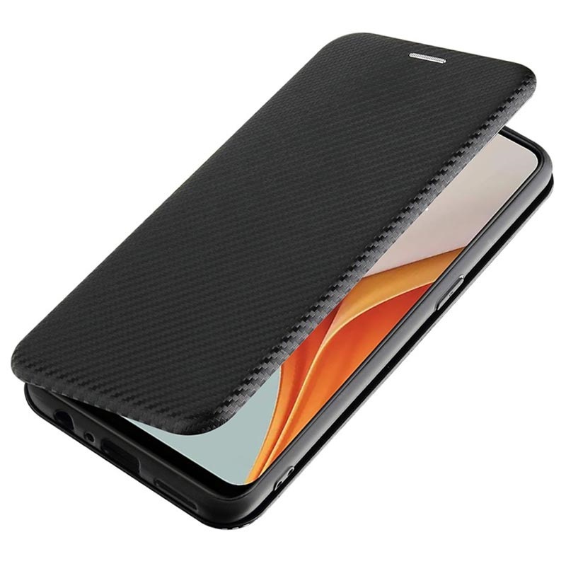 Oneplus Nord N Flip Case Carbon Fiber