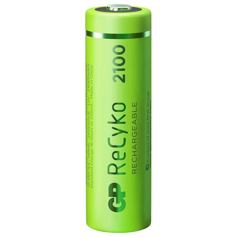 GP ReCyko 2100 Rechargeable AA Batteries 2100mAh 6 Pcs