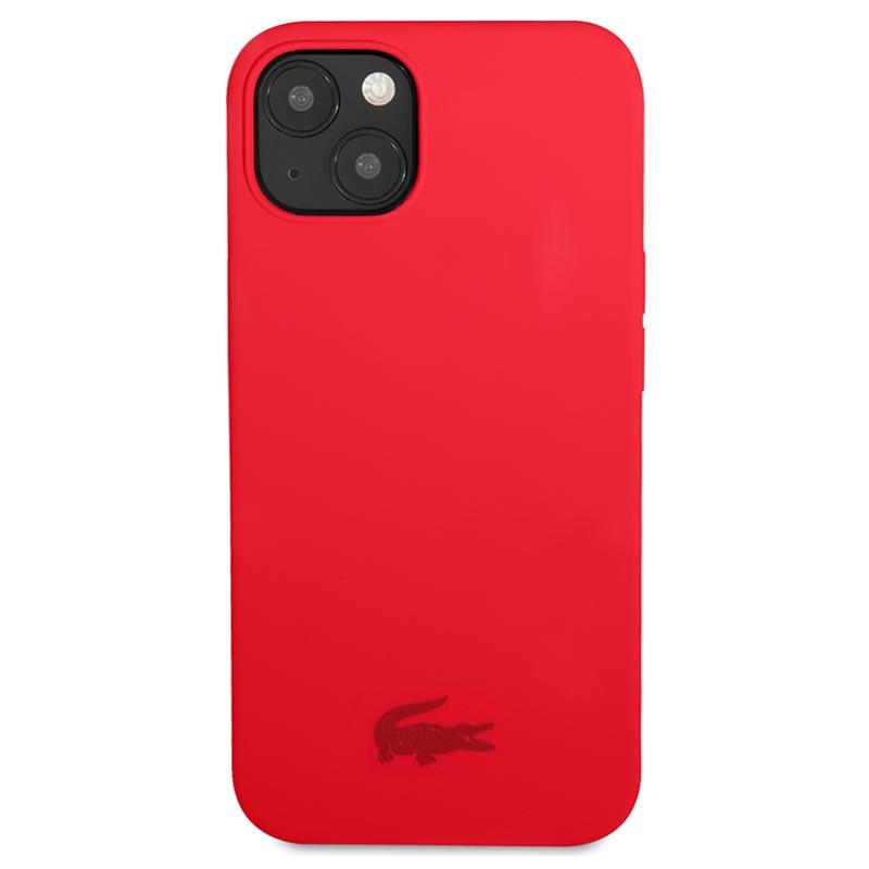 Lacoste Iphone Liquid Silicone Case Red