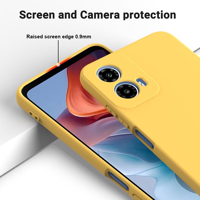 Motorola Moto G Liquid Silicone Case Yellow