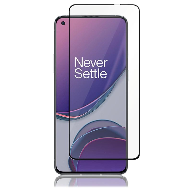 Panzer Full Fit OnePlus 9 Tempered Glass Screen Protector Black