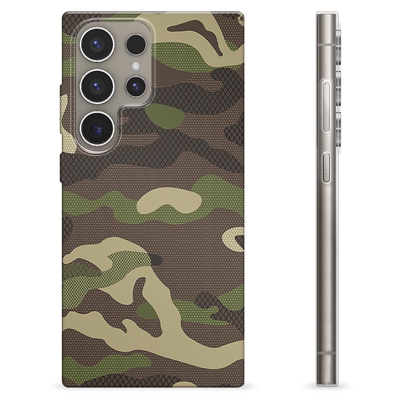 Samsung Galaxy S24 Ultra TPU Case Camo