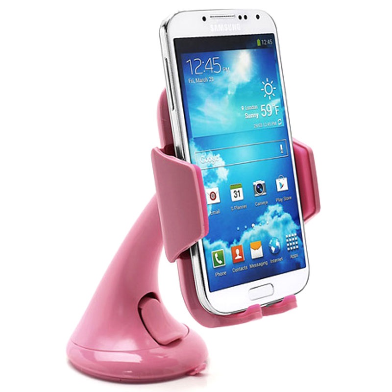 Universal Smartphone Car Holder Pink