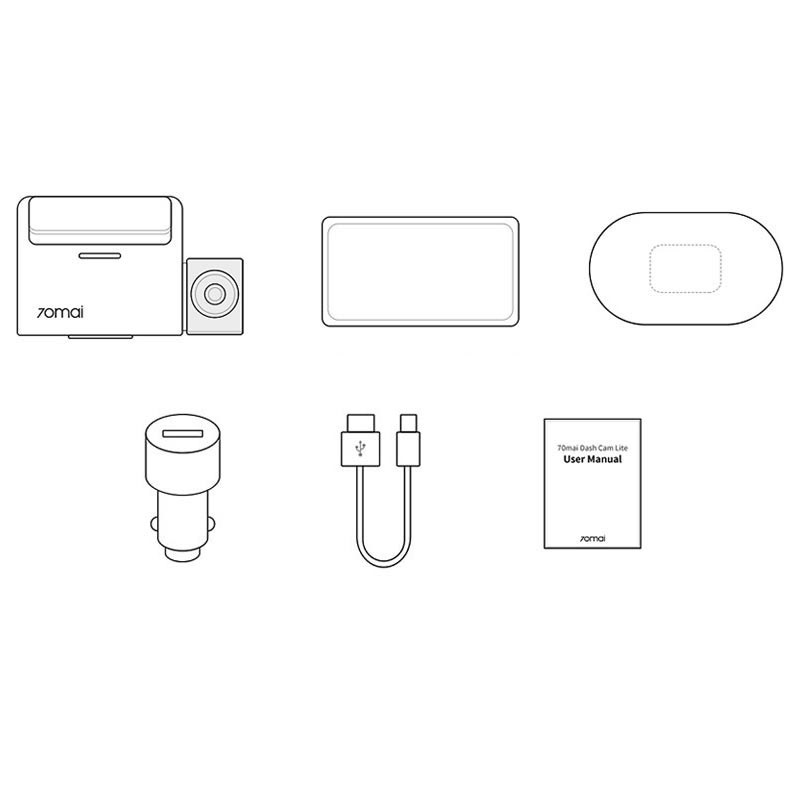 Xiaomi 70mai Dash Cam Lite Характеристики