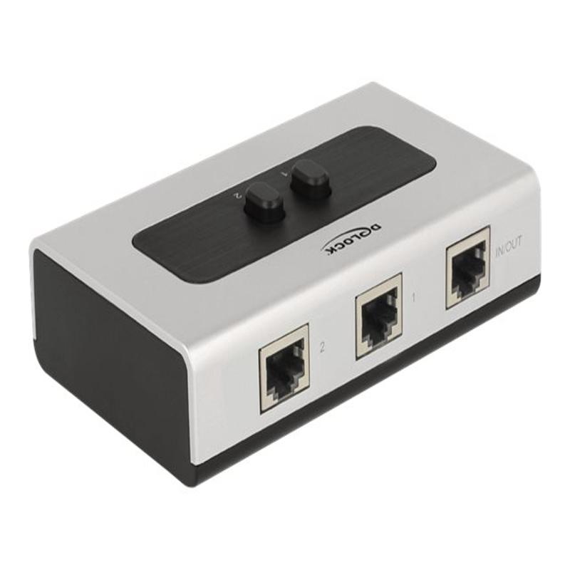 Delock Rj Manual Bidirectional Switch Ports Gigabit