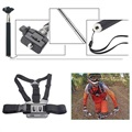 39-in-1 Accessories Kit with Selfie Stick for GoPro & Action Camera