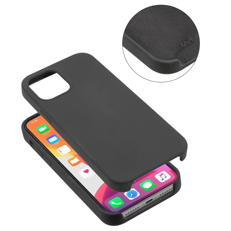 4smarts Cupertino Iphone 12 Mini Silicone Case Black