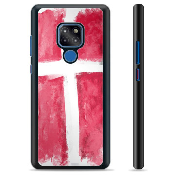 Huawei Mate 20 Protective Cover - Danish Flag