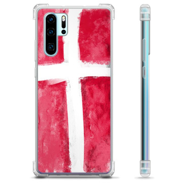 Huawei P30 Pro Hybrid Case - Danish Flag