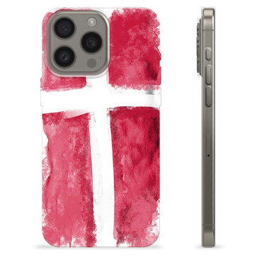 iPhone 15 Pro Max TPU Case - Danish Flag