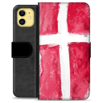 iPhone 11 Premium Flip Case - Danish Flag