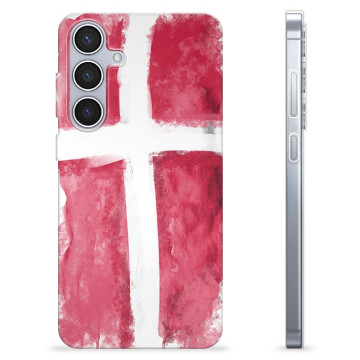 Samsung Galaxy S24+ TPU Case - Danish Flag