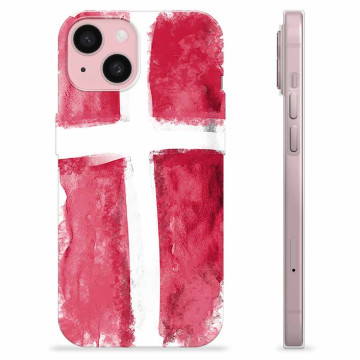 iPhone 15 TPU Case - Danish Flag