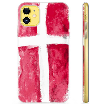 iPhone 11 TPU Case - Danish Flag