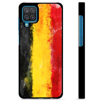 Samsung Galaxy A12 Protective Cover - German Flag