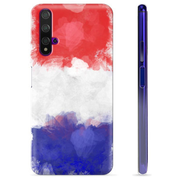 Huawei Nova 5T TPU Case - French Flag