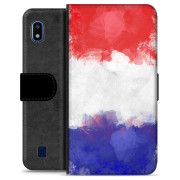 Samsung Galaxy A10 Premium Flip Case - French Flag