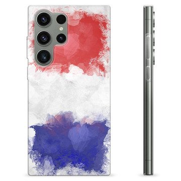 Samsung Galaxy S23 Ultra 5G TPU Case - French Flag