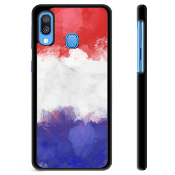 Samsung Galaxy A40 Protective Cover - French Flag