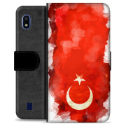 Samsung Galaxy A10 Premium Flip Case - Turkish Flag