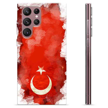 Samsung Galaxy S22 Ultra 5G TPU Case - Turkish Flag