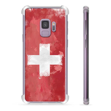 Samsung Galaxy S9+ Hybrid Case - Swiss Flag