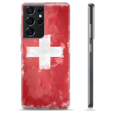 Samsung Galaxy S21 Ultra 5G TPU Case - Swiss Flag