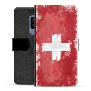 Samsung Galaxy S9 Premium Flip Case - Swiss Flag