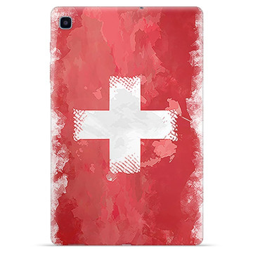 Samsung Galaxy Tab S6 Lite TPU Case - Swiss Flag