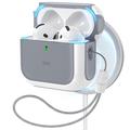 AirPods 4 ESR Orbit HaloLock MagSafe Case - White / Grey