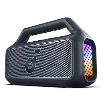 Anker SoundCore Boom 2 Waterproof Bluetooth Speaker with RGB Lighting - 80W - Black