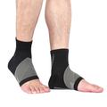 Ankle Support Stockings / Compression Stockings for Heel Spur Relief - S - Size 35-38 - Black