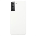 Anti-Fingerprint Matte Samsung Galaxy S22+ 5G TPU Case - White