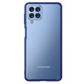 Anti-Shock Samsung Galaxy M53 Hybrid Case - Blue / Clear