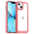 iPhone 14 Plus Anti-Shock Hybrid Case - Red