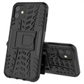 Anti-Slip iPhone 11 Hybrid Case with Stand - Black