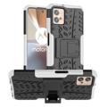 Anti-Slip Sony Xperia 10 IV Hybrid Case with Stand - Black