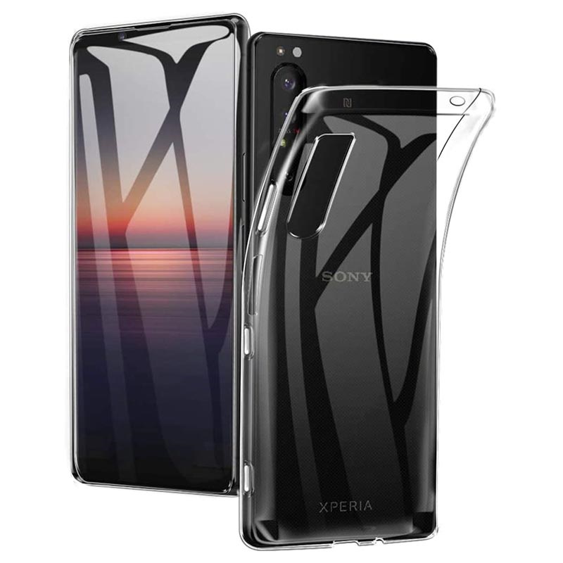 Anti Slip Sony Xperia 1 Ii Tpu Case Transparent