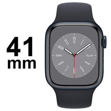 Apple Watch 7 LTE MKHQ3FD/A - Aluminum, Midnight Sport Band, 41mm - Midnight