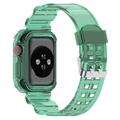 Apple Watch Series 10 Replacement Silicone Strap with Integrated Frame - 42mm