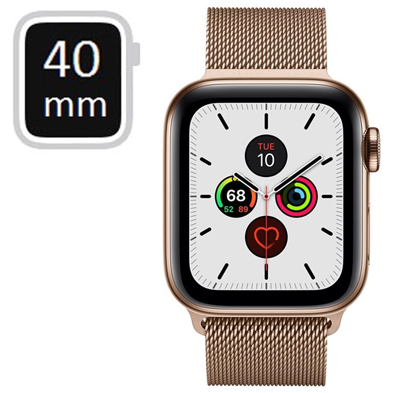 Apple Watch Series 5 LTE MWX72FD/A - Stainless Steel ...