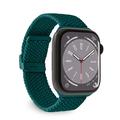 Apple Watch Series 10/9/8/SE (2022)/7/SE/6/5/4/3/2/1 Puro Loop Strap - 41mm/40mm/38mm - Dark Green