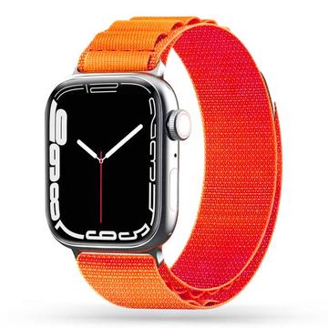 Apple Watch Series Ultra 2/Ultra/10/9/8/SE (2022)/7/SE/6/5/4/3/2/1 Tech-Protect Nylon Pro Strap - 49mm/46mm/45mm/44mm/42mm - Orange