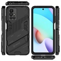 Armor Series Xiaomi Redmi 10/10 Prime Hybrid Case with Kickstand - Black