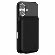 iPhone 16 Backup Battery Case - 7000mAh - Black