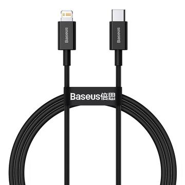 Baseus Superior Series USB-C / Lightning Cable - 1m, 20W - Black