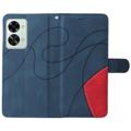 Bi-Color Series OnePlus Nord 2T Wallet Case - Blue