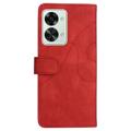 Bi-Color Series OnePlus Nord 2T Wallet Case - Red